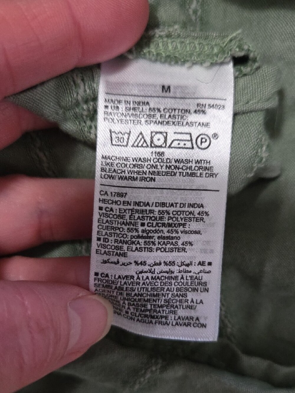 Old Navy Wrap Peplum Blouse - Picture 6 of 6